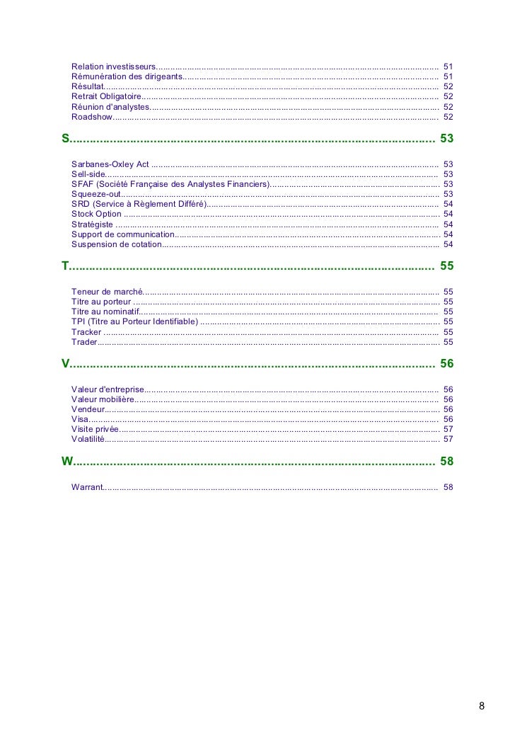 Bons de souscription d'actions et stock options