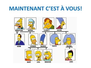 MAINTENANT C’EST À VOUS!
 