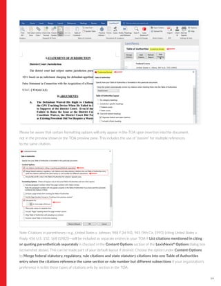 Lexis for Microsoft Office Getting Started Guide | PDF