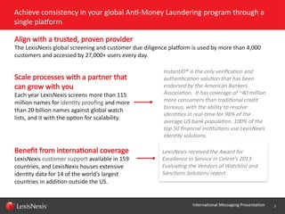 Lexis Screening LexisNexis Risk_Financial Services_AML Pitch Deck.pptx