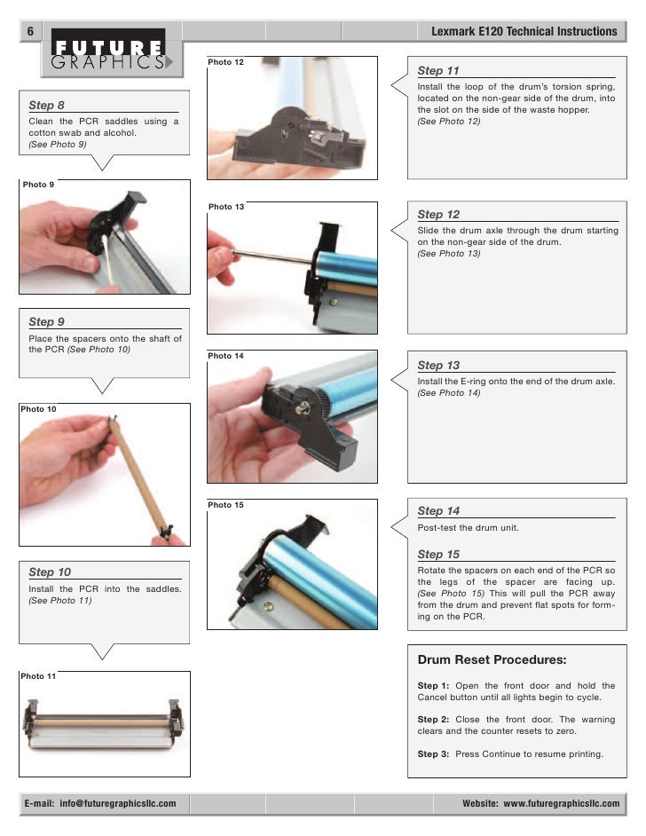 lexmark e120 photoconductor kit