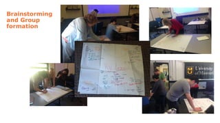 Brainstorming
and Group
formation
 
