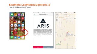 Example LexMizzouVersion1.5
How it looks on the iPhone
 