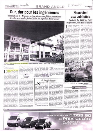 L'express l'impartial 12 septembre 2002