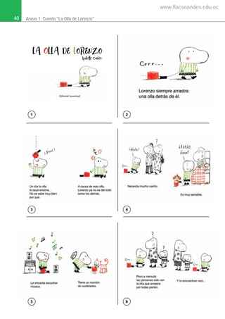 LA OLLA DE LORENZO
Isabelle Carrier
Editorial Juventud
1 2
3 4
5 6
40 Anexo 1. Cuento “La Olla de Lorenzo”
www.flacsoandes.edu.ec
 