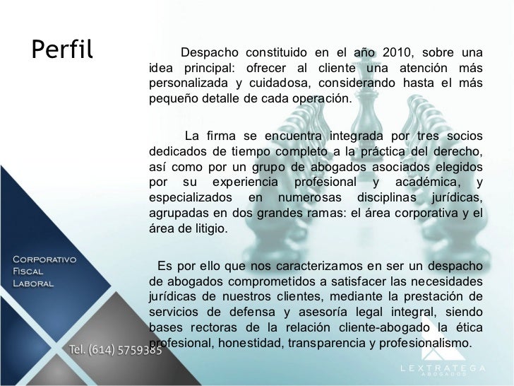 Lextratega abogados (presentación corporativa)