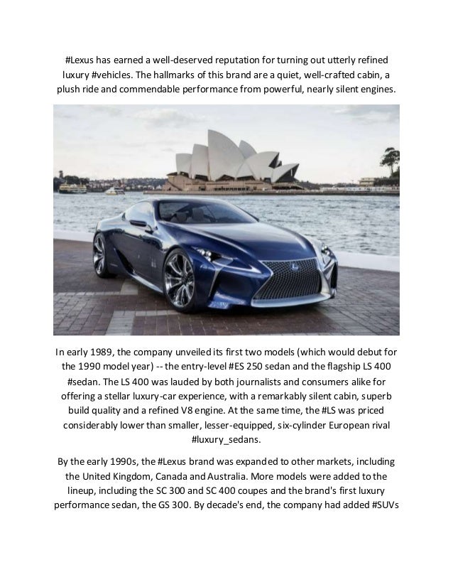 Lexus Cars