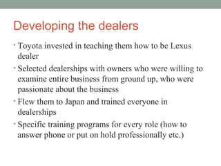 Lexus story | PPT
