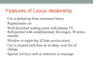 Lexus story | PPT