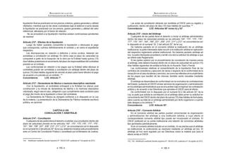 GtDV GH QRWL¿FDGR GLFKD OLTXLGDFLyQ TXHGDUi FRQVHQWLGD
Si el contratista observa la liquidación practicada por la Entidad, ésta
GHEHUi SURQXQFLDUVH  QRWL¿FDU VX SURQXQFLDPLHQWR GHQWUR GH ORV FLQFR
(5) días siguientes; de no hacerlo, se tendrá por aprobada la liquidación
con las observaciones formuladas por el contratista.
En el caso de que la Entidad no acoja las observaciones formuladas por
elcontratista,deberámanifestarloporescritodentrodelplazoprevistoen
elpárrafoanterior.Entalsupuesto,dentrodelosquince(15)díashábiles
siguientes, cualquiera de las partes deberá solicitar el sometimiento de
esta controversia a conciliación y/o arbitraje, según corresponda, en la
IRUPD HVWDEOHFLGD HQ ORV DUWtFXORV ƒ R ƒ
3. Toda discrepancia respecto de la liquidación, incluso las controversias
relativas a su consentimiento o al incumplimiento de los pagos que
resulten de la misma, se resuelve mediante conciliación y/o arbitraje,
sin perjuicio del cobro de la parte no controvertida.
Las controversias en relación a los pagos que la Entidad debe efectuar
al contratista podrán ser sometidas a conciliación y/o arbitraje dentro del
plazo de quince (15) días hábiles siguientes de vencido el plazo para
hacer efectivo el pago de acuerdo a lo previsto en el contrato.
Una vez que la liquidación haya quedado consentida, no procede
ninguna impugnación, salvo las referidas a defectos o vicios ocultos, las
que serán resueltas mediante conciliación y arbitraje, de acuerdo con el
SOD]R VHxDODGR HQ HO DUWtFXOR ƒ GHO 5HJODPHQWR86
CAPÍTULO VI
EL PAGO
Artículo 180°.- Oportunidad del pago
Todos los pagos que la Entidad deba realizar a favor del contratista por
concepto de los bienes o servicios objeto del contrato, se efectuarán después de
ejecutada la respectiva prestación; salvo que, por razones de mercado, el pago
del precio sea condición para la entrega de los bienes o la realización del servicio.
La Entidad podrá realizar pagos periódicos al contratista por el valor de los
bienes y servicios contratados en cumplimiento del objeto del contrato, siempre
TXH HVWpQ ¿MDGRV HQ ODV %DVHV  TXH HO FRQWUDWLVWD ORV VROLFLWH SUHVHQWDQGR OD
GRFXPHQWDFLyQ TXH MXVWL¿TXH HO SDJR  DFUHGLWH OD H[LVWHQFLD GH ORV ELHQHV R
OD SUHVWDFLyQ GH ORV VHUYLFLRV /DV %DVHV SRGUiQ HVSHFL¿FDU RWUDV IRUPDV GH
acreditación de la obligación. Los montos entregados tendrán el carácter de
pagos a cuenta.
 0RGLILFDGR PHGLDQWH 'HFUHWR 6XSUHPR 1ƒ () SXEOLFDGR HO  GH DJRVWR GH 
 