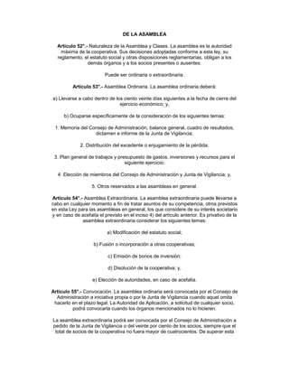 Ley De Cooperativas 438 94