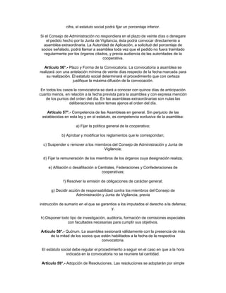 Ley De Cooperativas 438 94