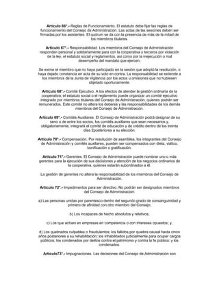 Ley De Cooperativas 438 94