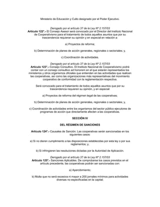 Ley De Cooperativas 438 94
