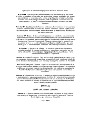 Ley De Cooperativas 438 94