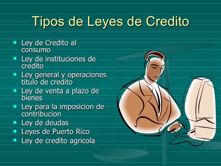 Ley De Credito