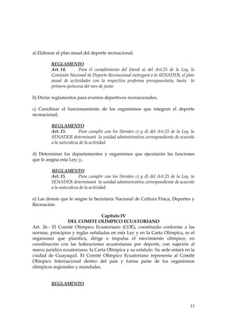 LEY DE EDUCACION FISICA