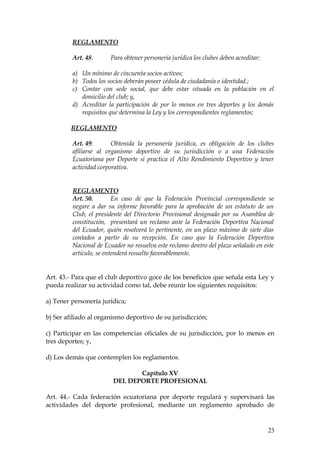 LEY DE EDUCACION FISICA