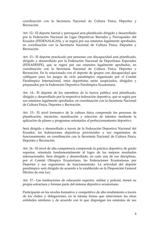 LEY DE EDUCACION FISICA