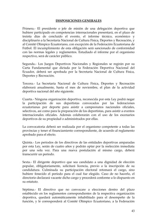 LEY DE EDUCACION FISICA