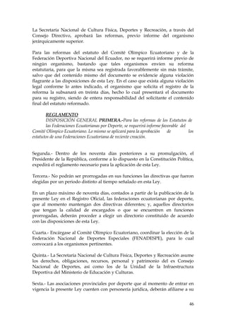 LEY DE EDUCACION FISICA