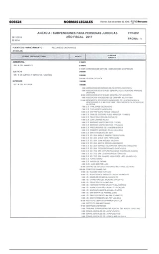 605624 NORMAS LEGALES Viernes 2 de diciembre de 2016 / El Peruano
 