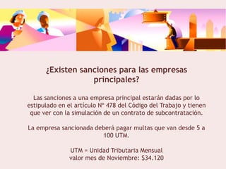 Ley de Subcontratación