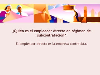 Ley de Subcontratación