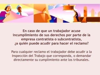 Ley de Subcontratación