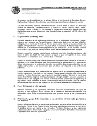 Ley Federal De Ingresos 2008