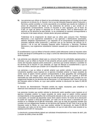 Ley Federal De Ingresos 2008