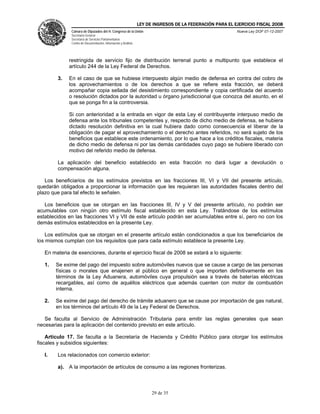 Ley Federal De Ingresos 2008