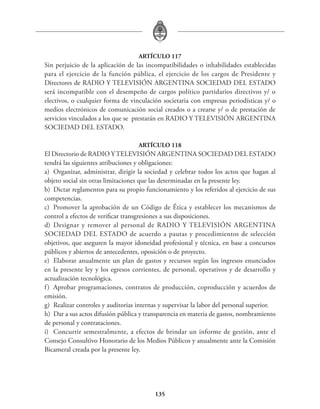 Anteproyecto de ley de radiodifusión