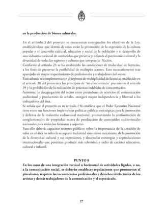 Anteproyecto de ley de radiodifusión