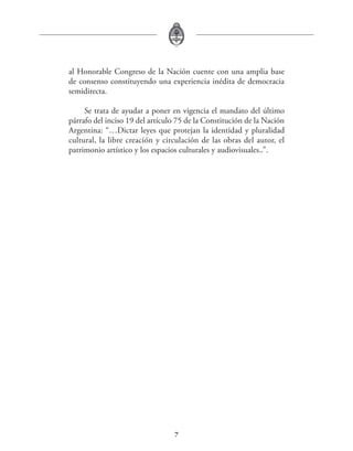 Anteproyecto de ley de radiodifusión