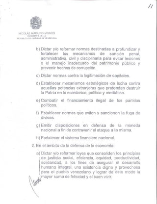 Ley habilitante-maduro