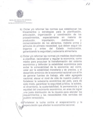 Ley habilitante-maduro