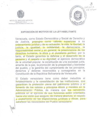 Ley habilitante-maduro