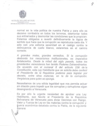 Ley habilitante-maduro