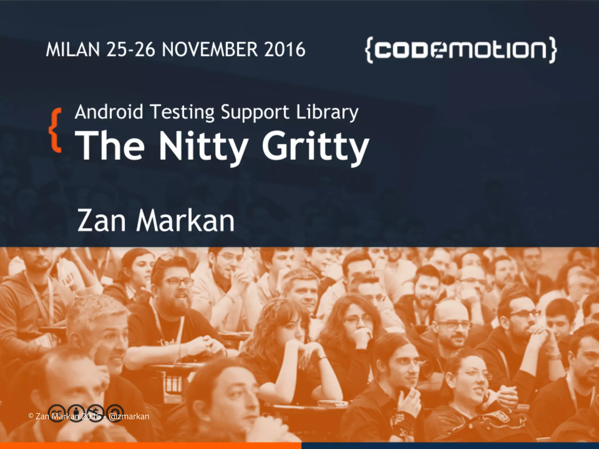 Android Testing Support Library: The Nitty Gritty - Zan Markan ...