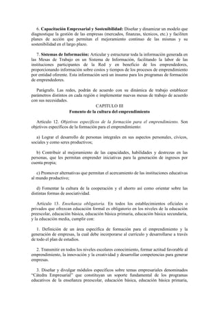 Ley 1014 De 2006 Emprenderismo