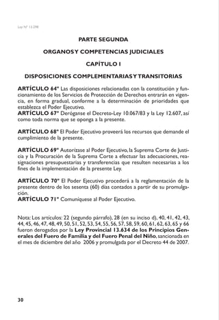 Ley13298 de la promoción y protección integral de los derechos de los ...