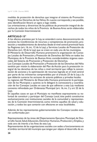 Ley13298 de la promoción y protección integral de los derechos de los ...