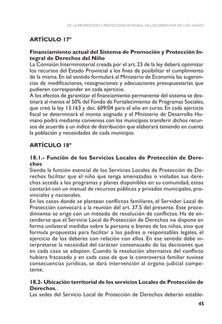 Ley13298 de la promoción y protección integral de los derechos de los ...