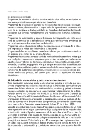 Ley13298 de la promoción y protección integral de los derechos de los ...