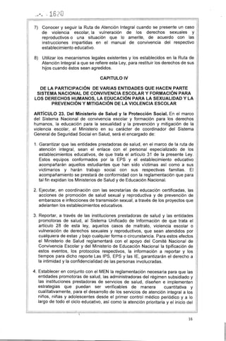 Ley 1620 de Marzo 15 de 2013 - Sistema Nacional de Convivencia Escolar ...