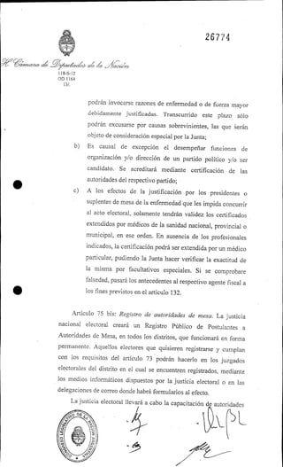 Ley 26.774 voto joven