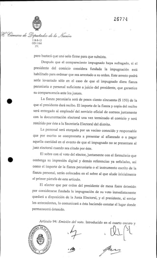 Ley 26.774 voto joven