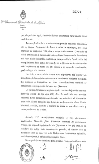 Ley 26.774 voto joven