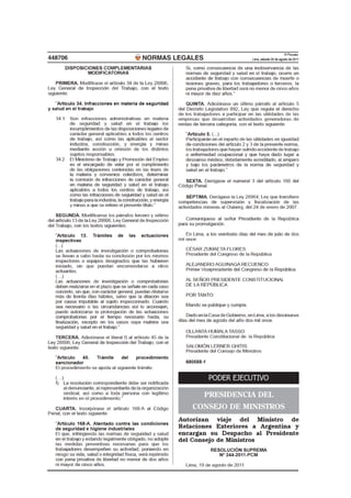 Ley 29783 lsst textp